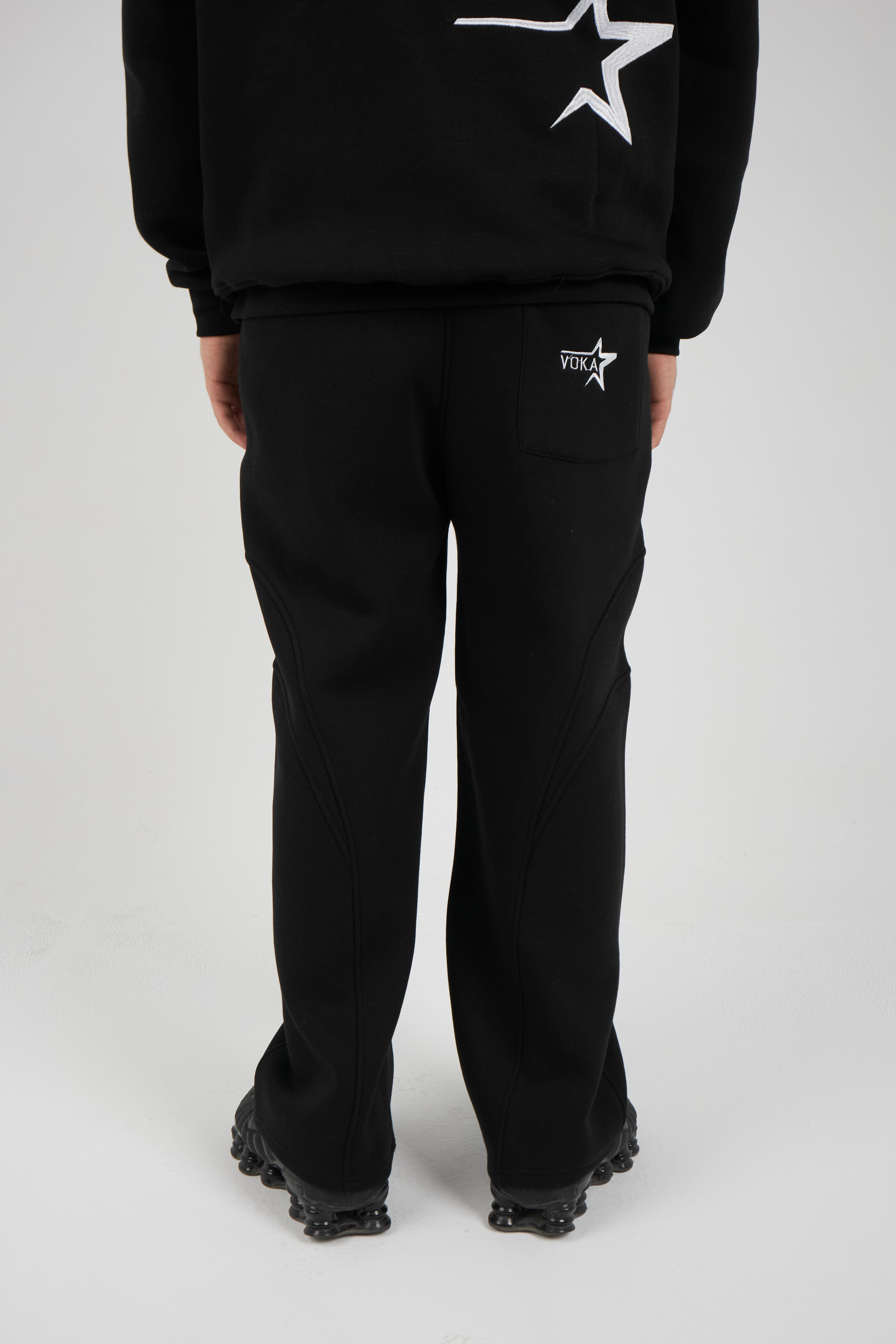 Black Oversized Sweatpants