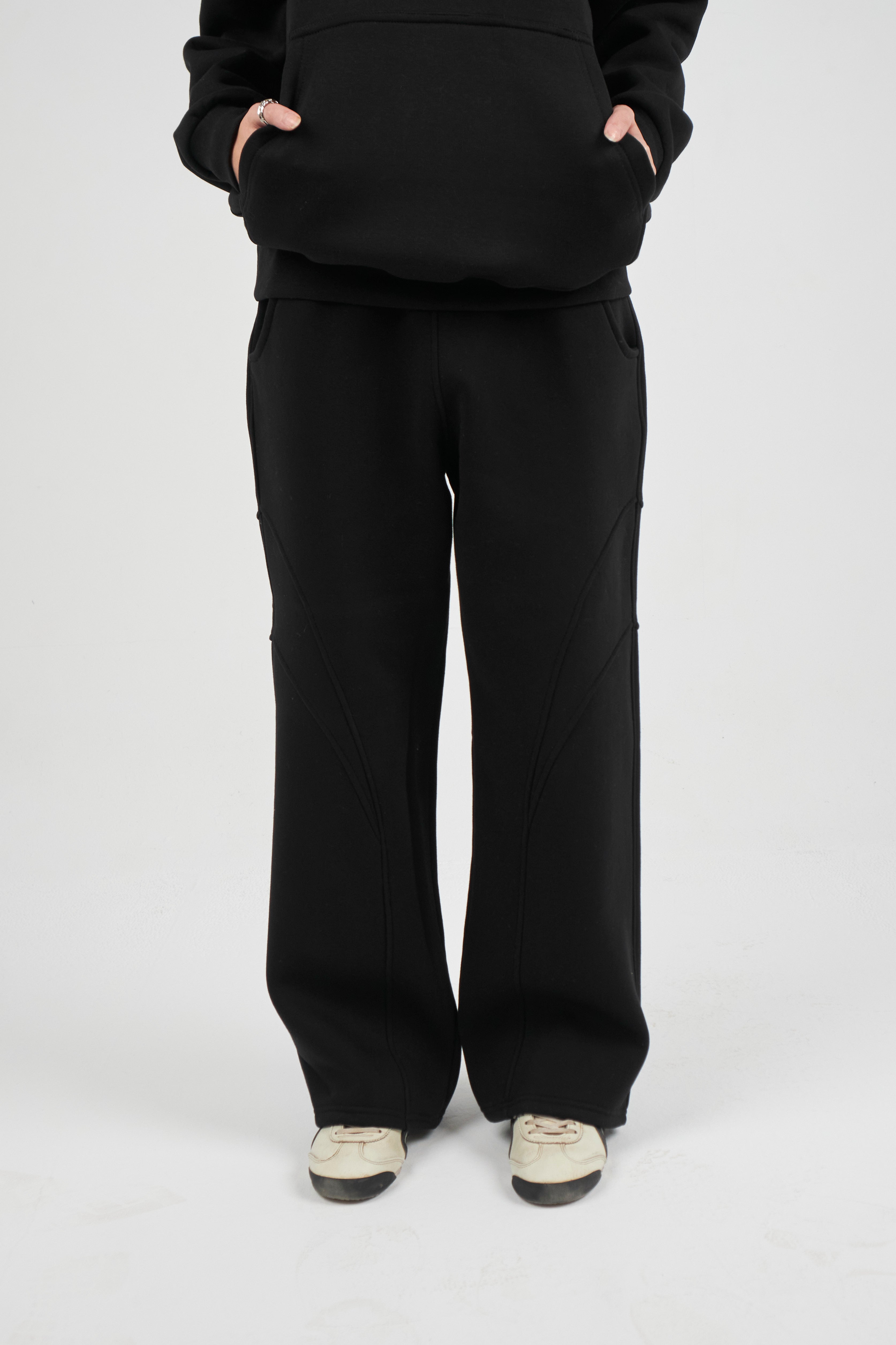 Black Oversized Sweatpants